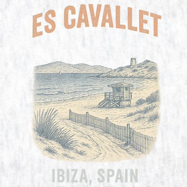 Es Cavallet Beach-T-Shirts (Staging)-Swish Embassy