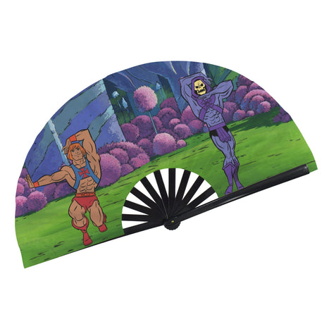 Eternia is Burning (Folding Clack Fan)-Folding Fans-Swish Embassy