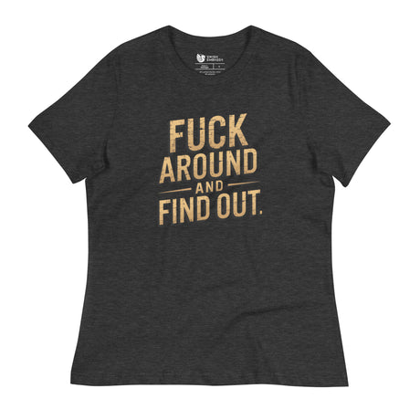 FAFO (Women's Relaxed T-Shirt)-Women's T-Shirts-Swish Embassy