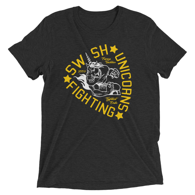 FIghting Unicorns (Triblend)-Triblend T-Shirt-Swish Embassy