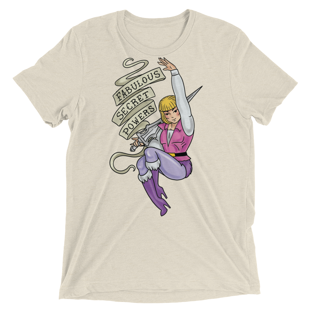 Fabulous Secret Powers (Triblend)-Triblend T-Shirt-Swish Embassy