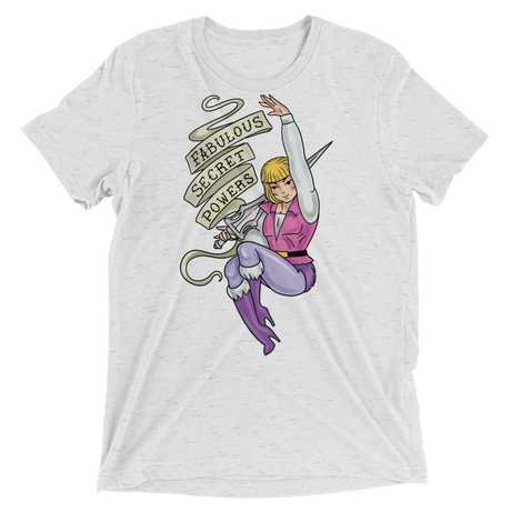 Fabulous Secret Powers (Triblend)-Triblend T-Shirt-Swish Embassy