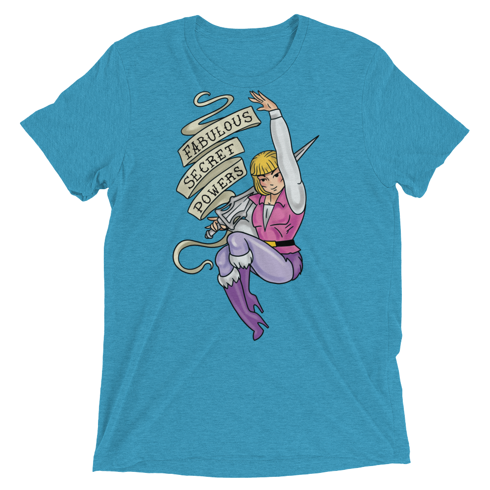 Fabulous Secret Powers (Triblend)-Triblend T-Shirt-Swish Embassy