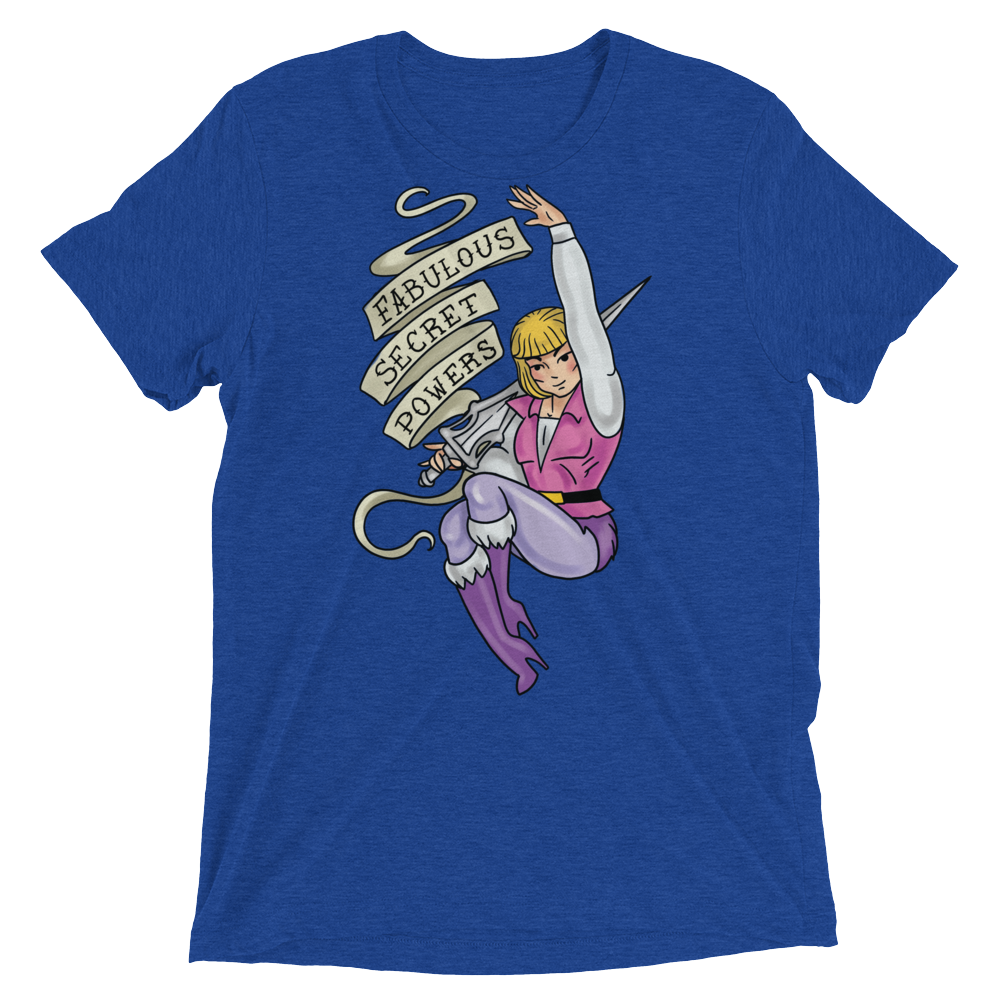 Fabulous Secret Powers (Triblend)-Triblend T-Shirt-Swish Embassy