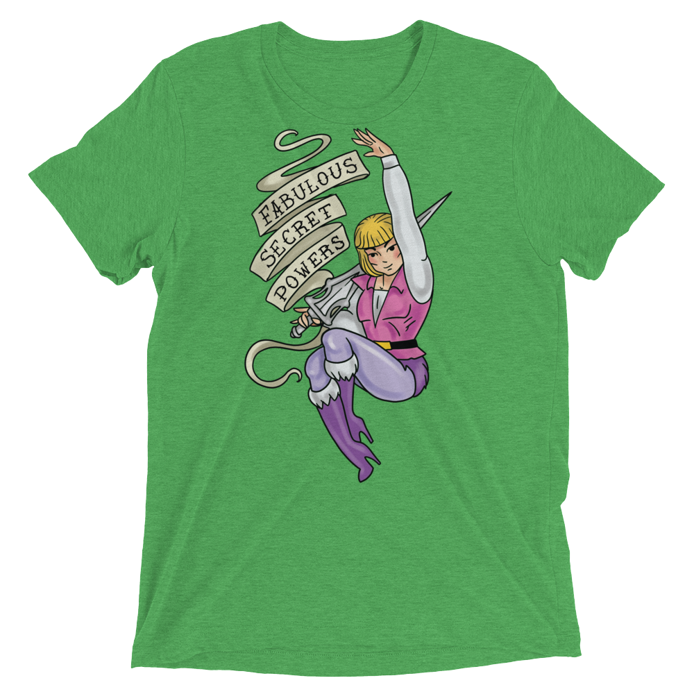 Fabulous Secret Powers (Triblend)-Triblend T-Shirt-Swish Embassy