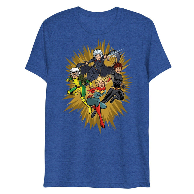 Fantastic Four (Triblend)-Triblend T-Shirt-Swish Embassy