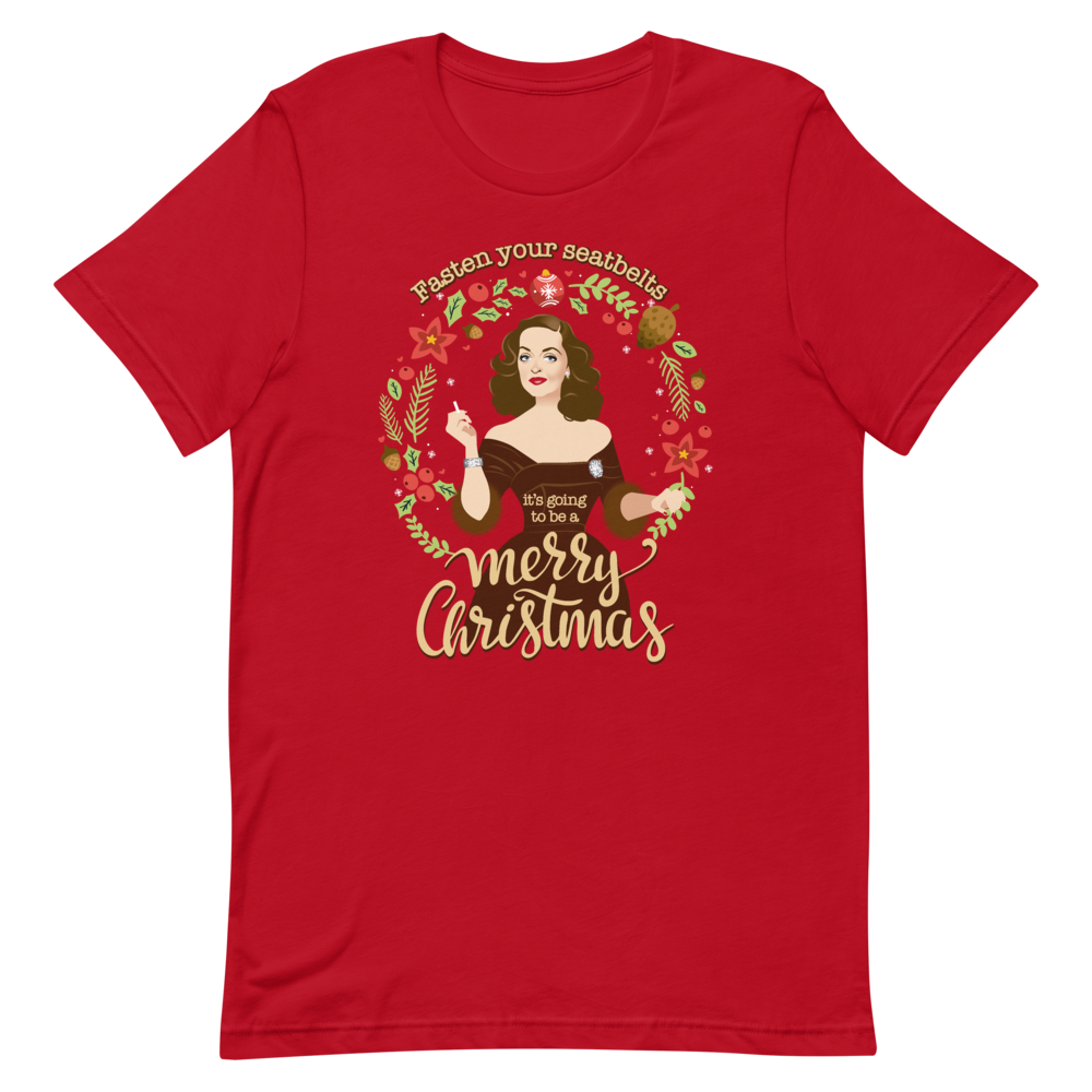 Fasten Your Seatbelts & Merry XMas-T-Shirts-Swish Embassy