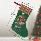 Feliz Navidaddy (Sequin Christmas Stocking)-Christmas Stockings-Swish Embassy
