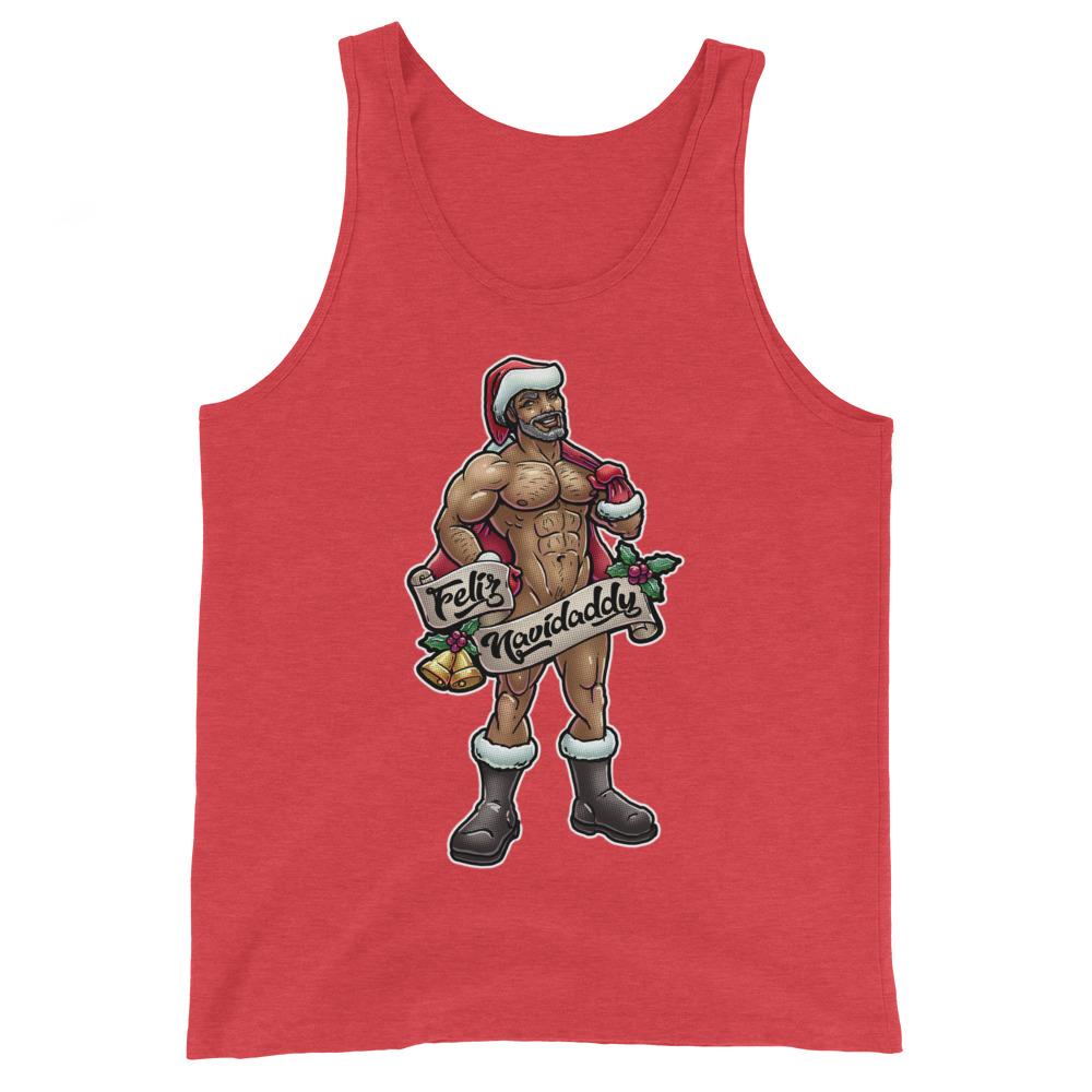 Feliz Navidaddy (Tank Top)-Tank Top-Swish Embassy