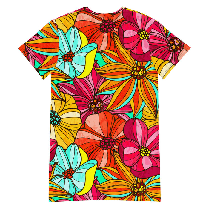 Festive Flowers (Kaftan Shirt)-Kaftan Shirt-Swish Embassy
