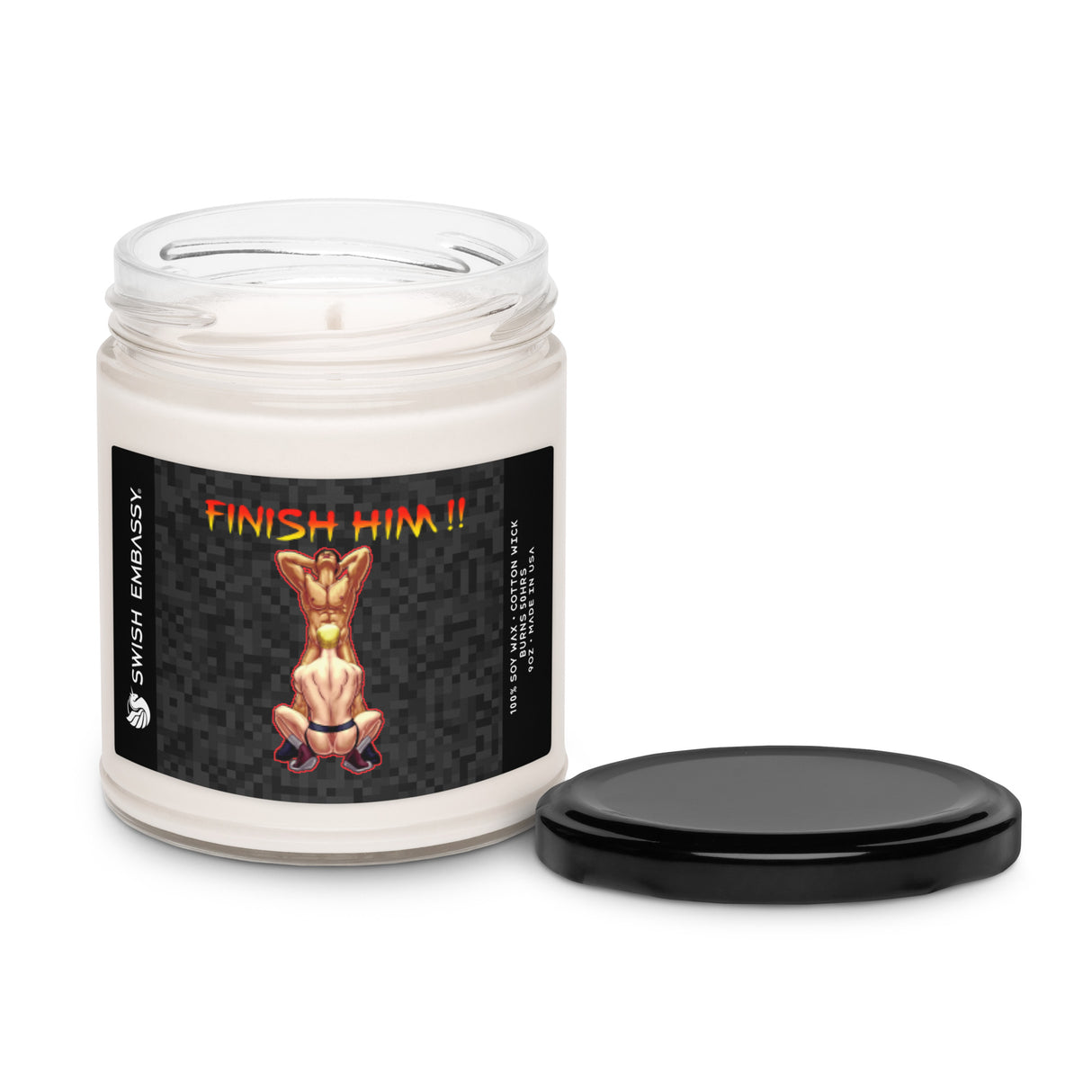 Finish Him (Candle)-Candle-Swish Embassy