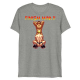 Finish Him (Triblend)-Triblend T-Shirt-Swish Embassy