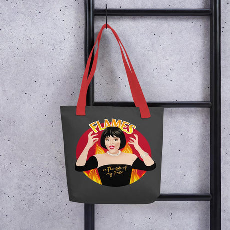 Flames (Tote bag)-Bags-Swish Embassy