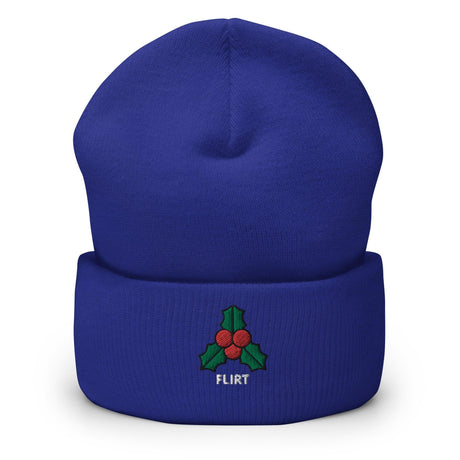 Flirt (Cuffed Beanie)-Christmas Beanie-Swish Embassy