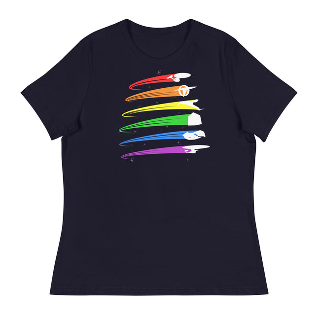 Galactic Pride (Women's Relaxed T-Shirt)-Women's T-Shirts-Swish Embassy