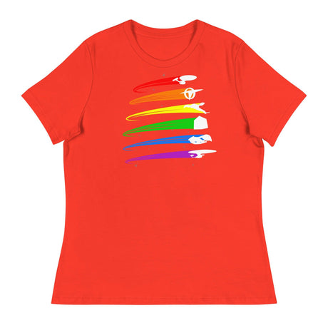 Galactic Pride (Women's Relaxed T-Shirt)-Women's T-Shirts-Swish Embassy