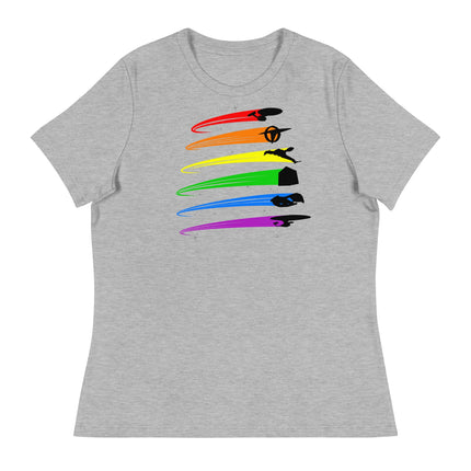 Galactic Pride (Women's Relaxed T-Shirt)-Women's T-Shirts-Swish Embassy