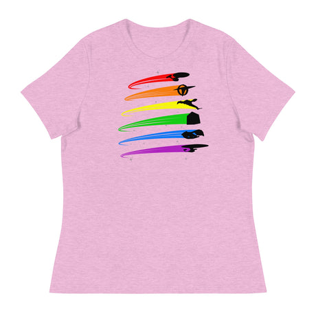 Galactic Pride (Women's Relaxed T-Shirt)-Women's T-Shirts-Swish Embassy