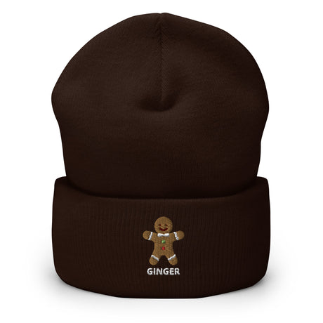 Ginger (Cuffed Beanie)-Christmas Beanie-Swish Embassy