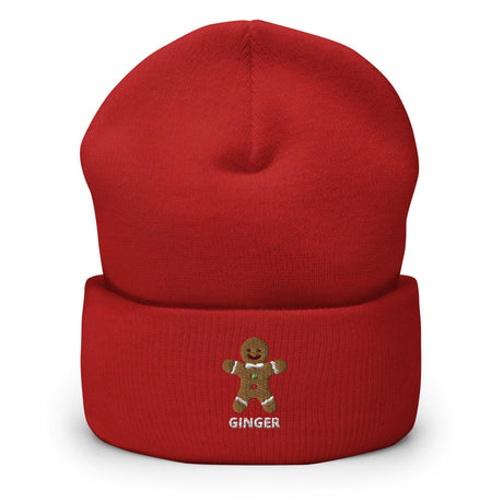 Ginger (Cuffed Beanie)-Christmas Beanie-Swish Embassy