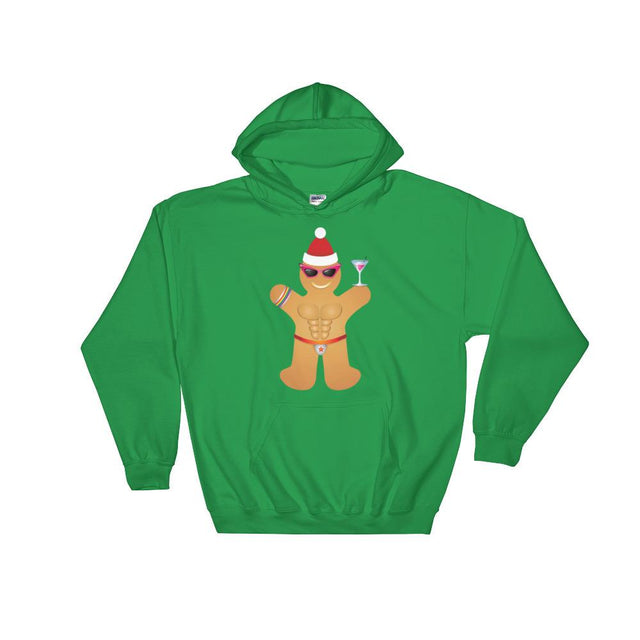 Gingerbread Circuit Man (Hoodie)-Hoodie-Swish Embassy