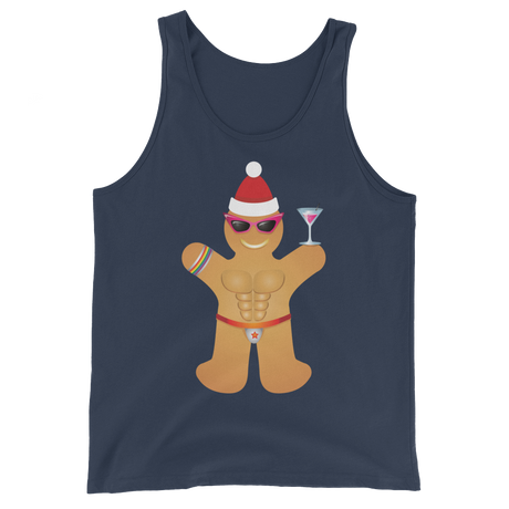 Gingerbread Circuit Man (Tank Top)-Tank Top-Swish Embassy