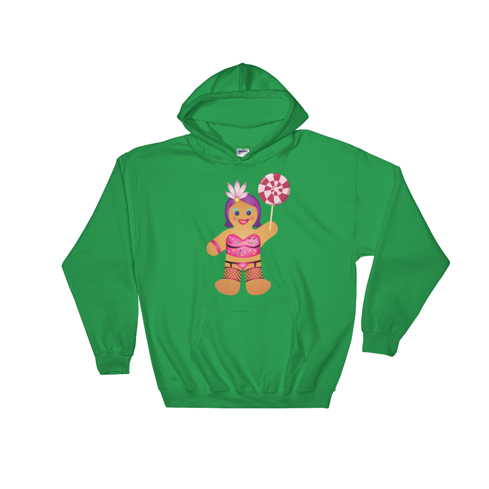 Gingerbread Drag Queen (Hoodie)-Hoodie-Swish Embassy