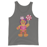 Gingerbread Drag Queen (Tank Top)-Christmas Tanks-Swish Embassy