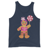 Gingerbread Drag Queen (Tank Top)-Christmas Tanks-Swish Embassy