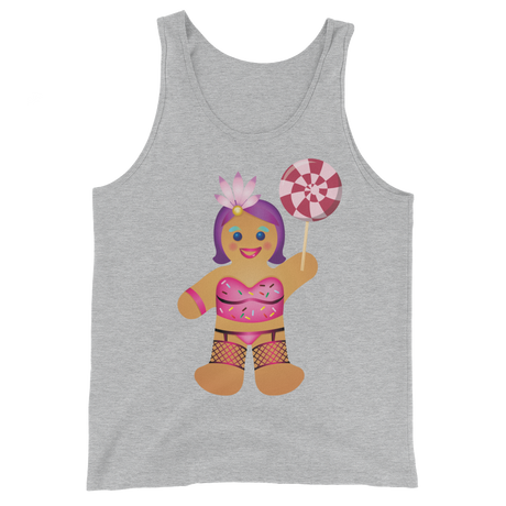 Gingerbread Drag Queen (Tank Top)-Christmas Tanks-Swish Embassy