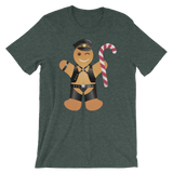 Gingerbread Leather Man-Christmas T-Shirts-Swish Embassy