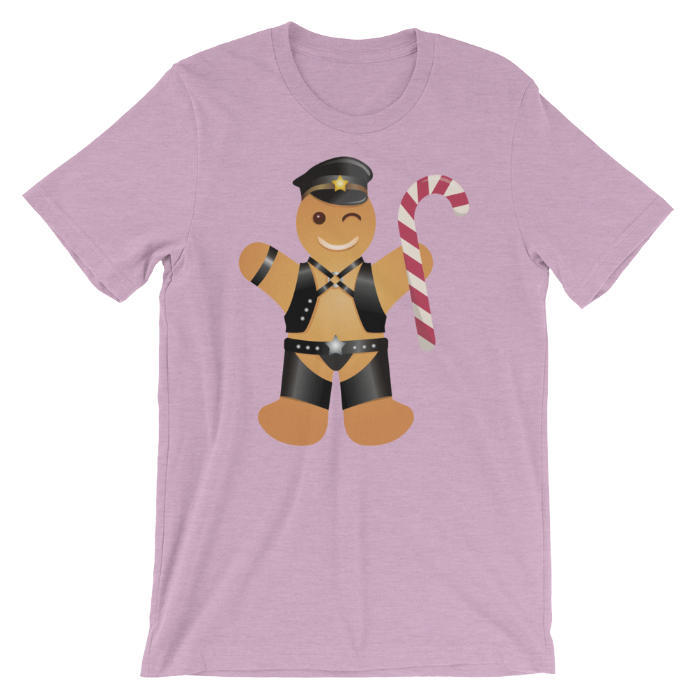 Gingerbread Leather Man-T-Shirts-Swish Embassy