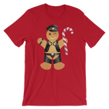 Gingerbread Leather Man-T-Shirts-Swish Embassy