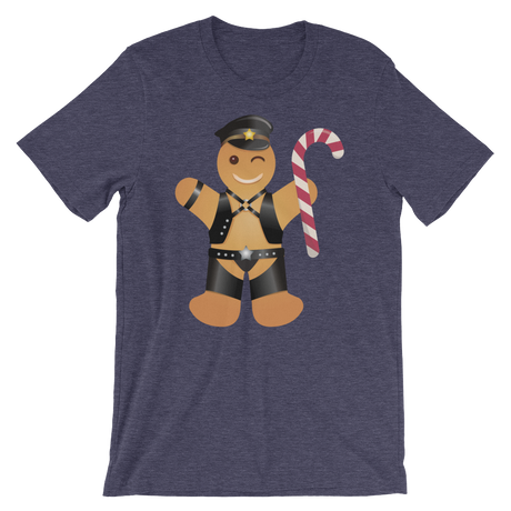 Gingerbread Leather Man-T-Shirts-Swish Embassy