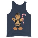 Gingerbread Leather Man (Tank Top)-Tank Top-Swish Embassy