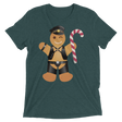 Gingerbread Leather Man (Triblend)-Triblend T-Shirt-Swish Embassy