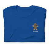 Gingerbread Man (Ginger)-Christmas T-Shirts Embroidery-Swish Embassy