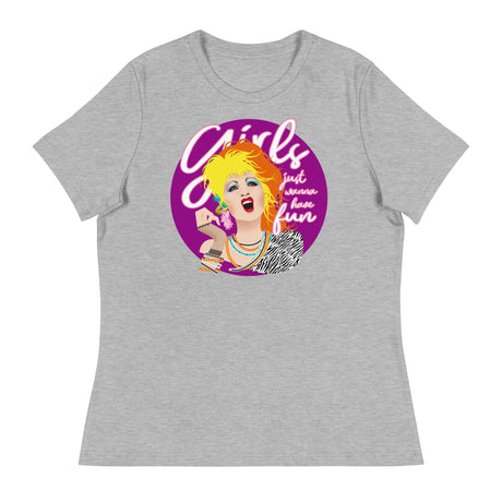 Girls Just Wanna Have Fun (Women's Relaxed T-Shirt)-Women's T-Shirts-Swish Embassy