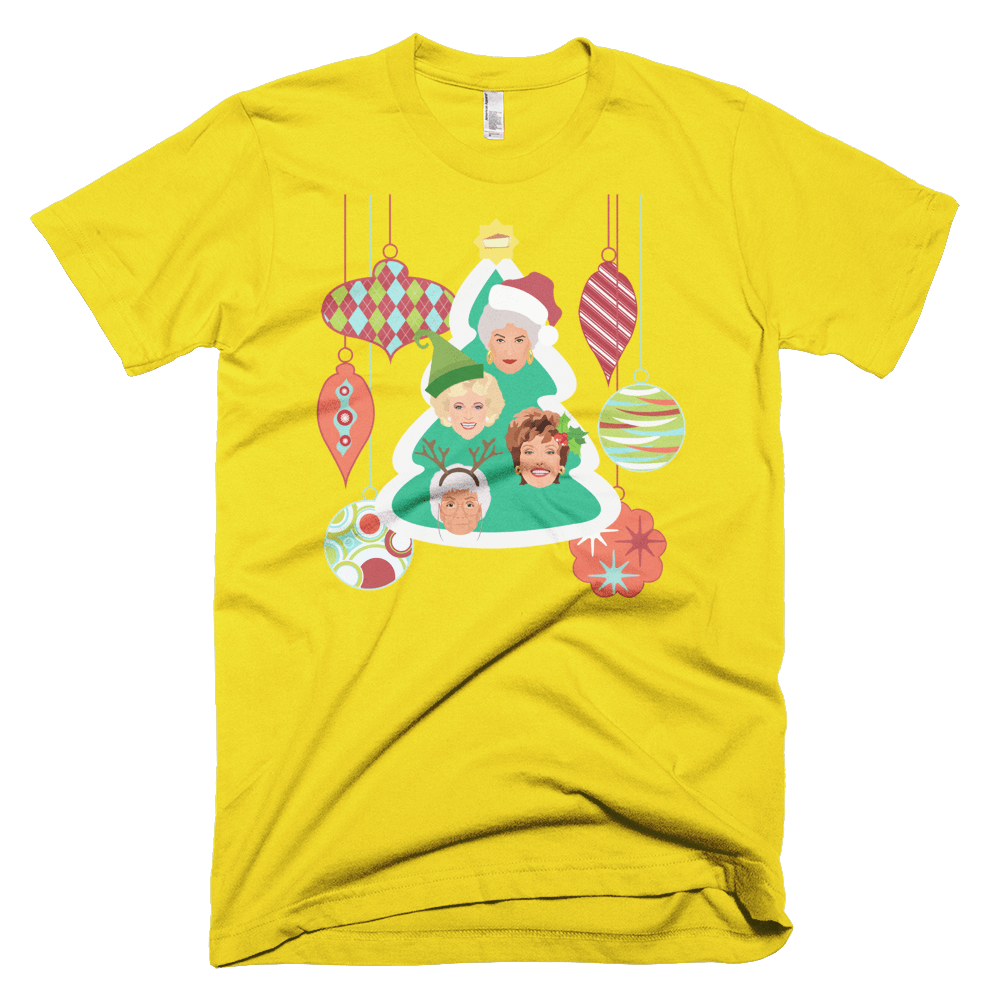 Golden Christmas-Christmas T-Shirts-Swish Embassy