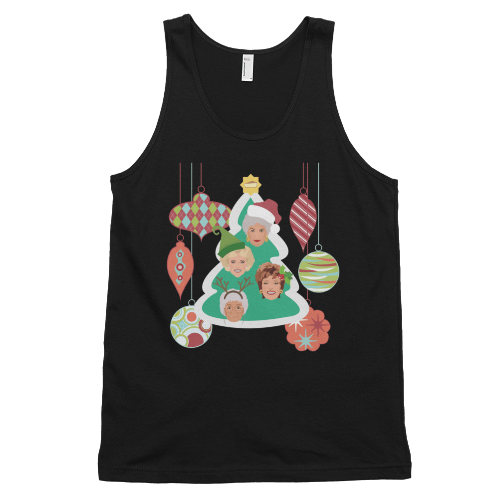 Golden Christmas (Tank Top)-Tank Top-Swish Embassy