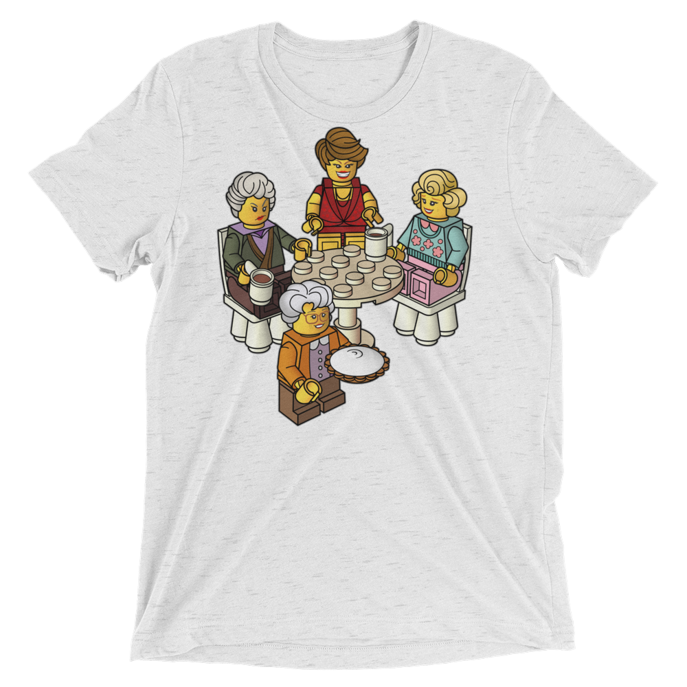 Golden Girls Blocks (Triblend)-Triblend T-Shirt-Swish Embassy