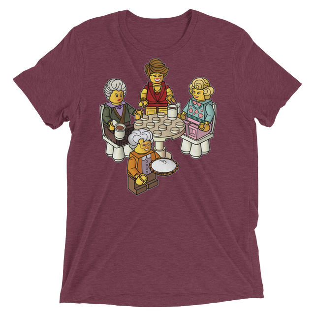 Golden Girls Blocks (Triblend)-Triblend T-Shirt-Swish Embassy