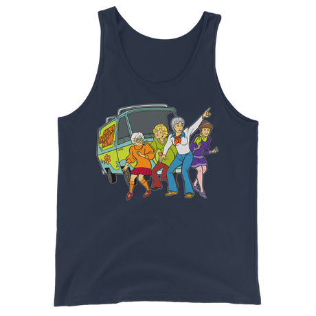 Golden Machine (Tank Top)-Halloween Tank-Swish Embassy