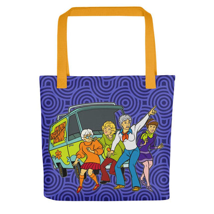 Golden Machine (Tote bag)-Bags-Swish Embassy
