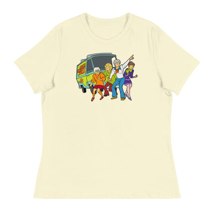 Golden Machine (Women's Relaxed T-Shirt)-Women's T-Shirts-Swish Embassy