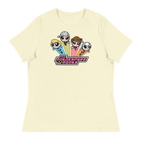 Goldenpuff Girls (Women's Relaxed T-Shirt)-Women's T-Shirts-Swish Embassy