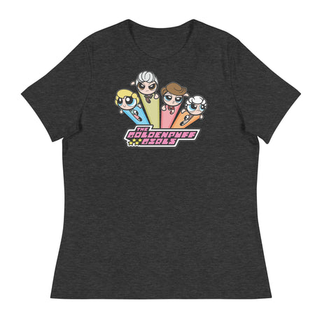 Goldenpuff Girls (Women's Relaxed T-Shirt)-Women's T-Shirts-Swish Embassy