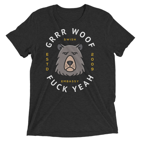 Grrr Woof (Triblend)-Triblend T-Shirt-Swish Embassy