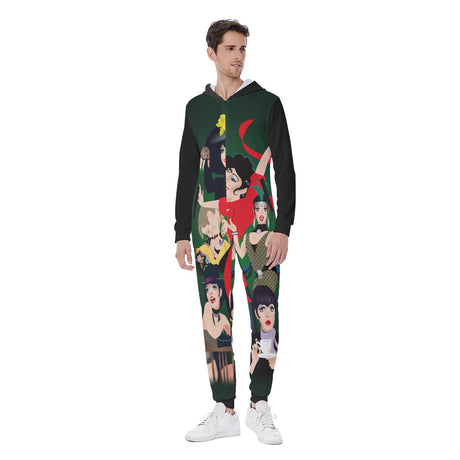 Halston Hangover (AOP Union Suit)-AOP Union Suit-Swish Embassy