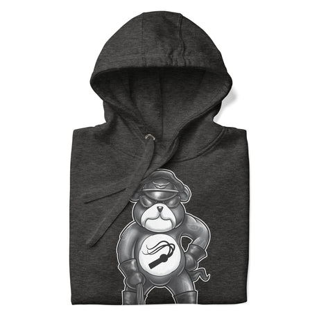 Hanky Bear - Black (Hoodie)-Hoodie-Swish Embassy